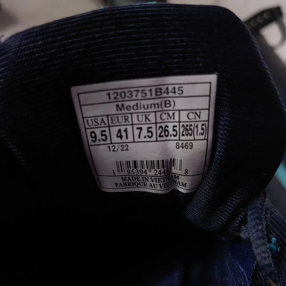 Brooks Trace 2 Hero Pack - WOMENS Size 9.5 - Navy Blue Running Nurse Shoes - Picture 7 of 7